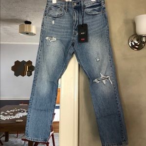 Levis skinny high rise jeans 30x28 NWT